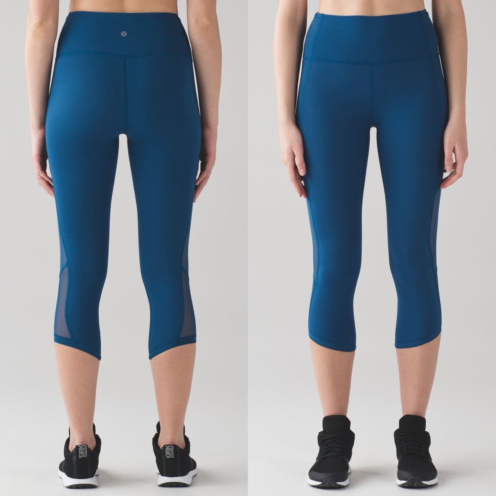 Lululemon Body Con Crop Sz 6 In Poseidon