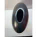 RARE BLACK Sporvil Round Donut Ceramic Vase Made in Portugal