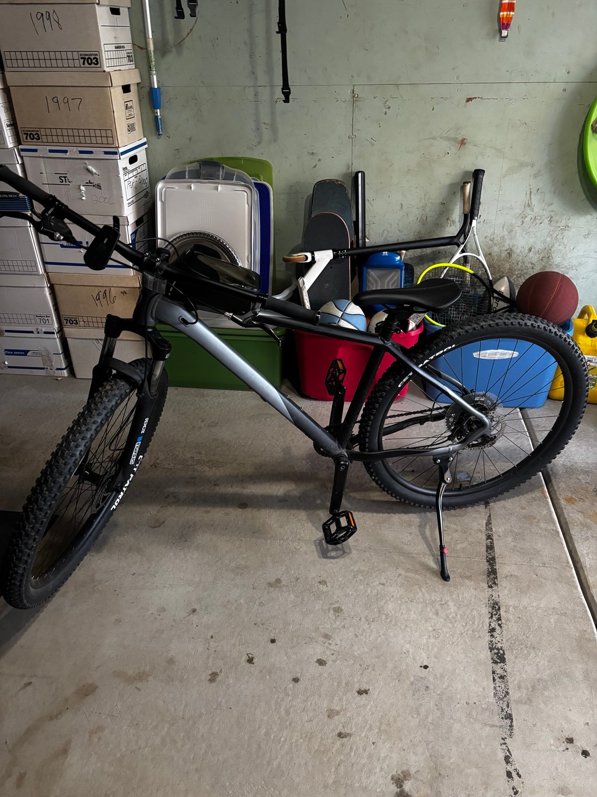 Kent grey moutain bike