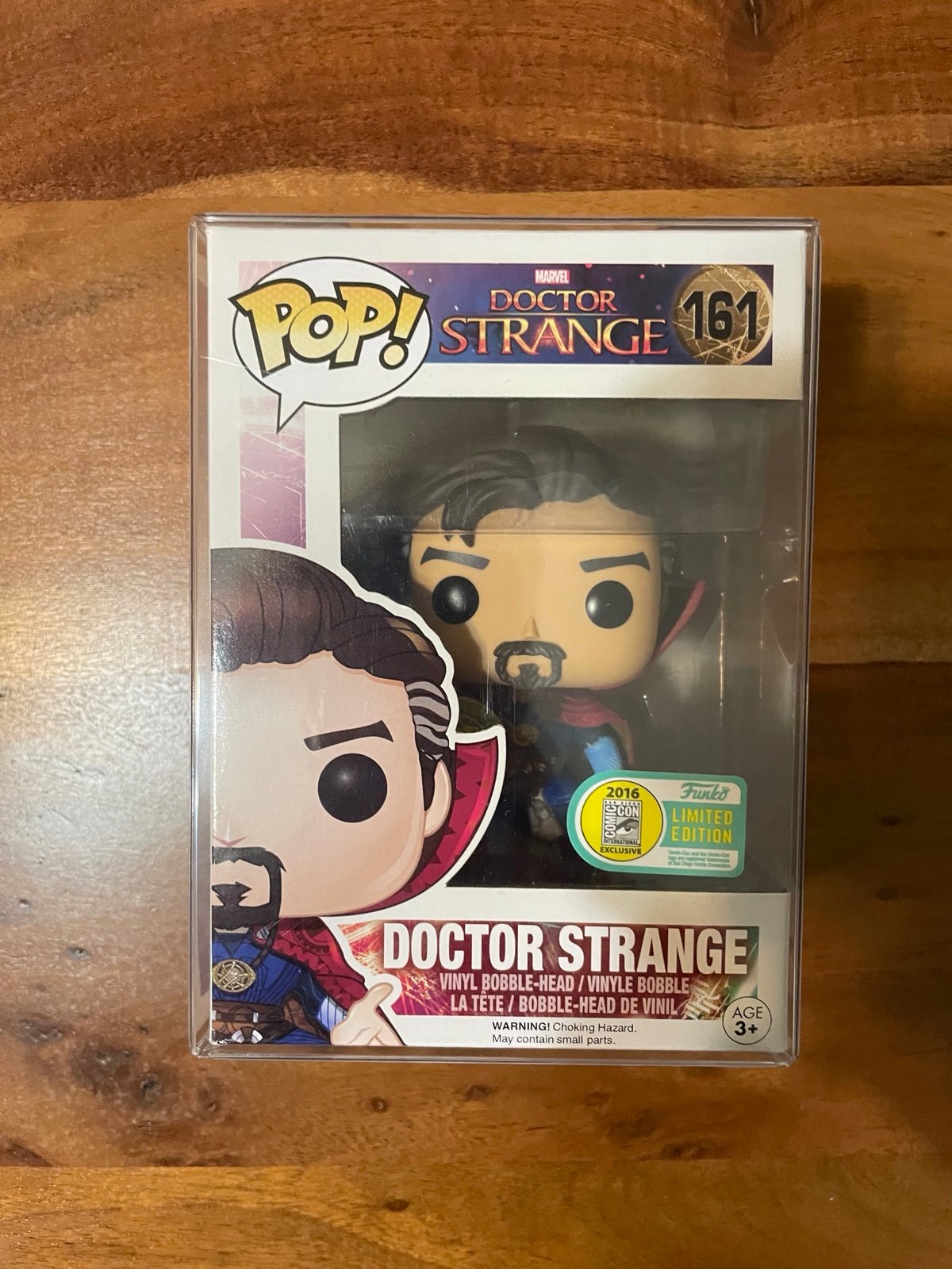Funko Pop 161 Doctor Strange 2016 SDCC Exclusive