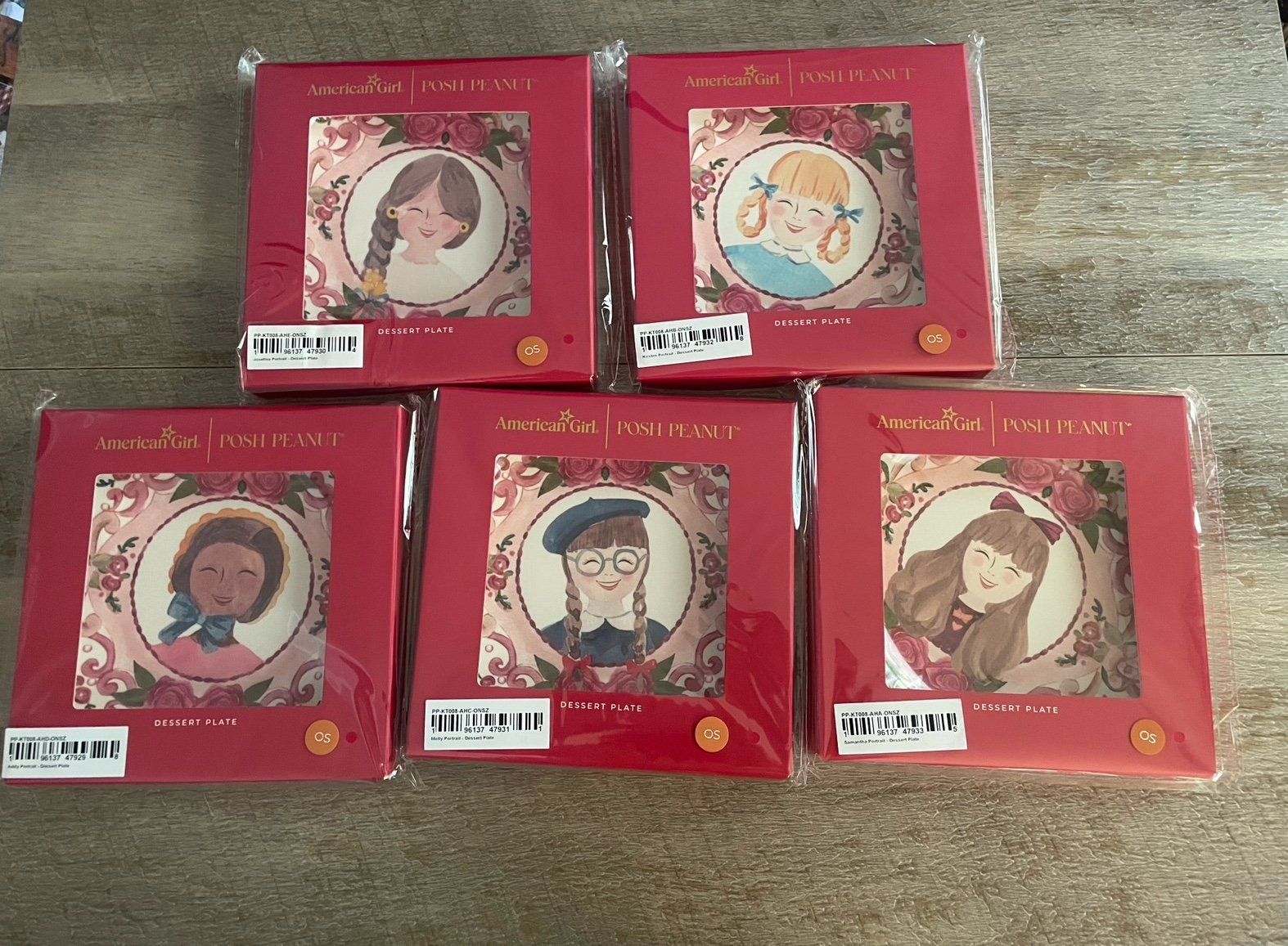 American girl x Posh Peanut Desert Plates - 5