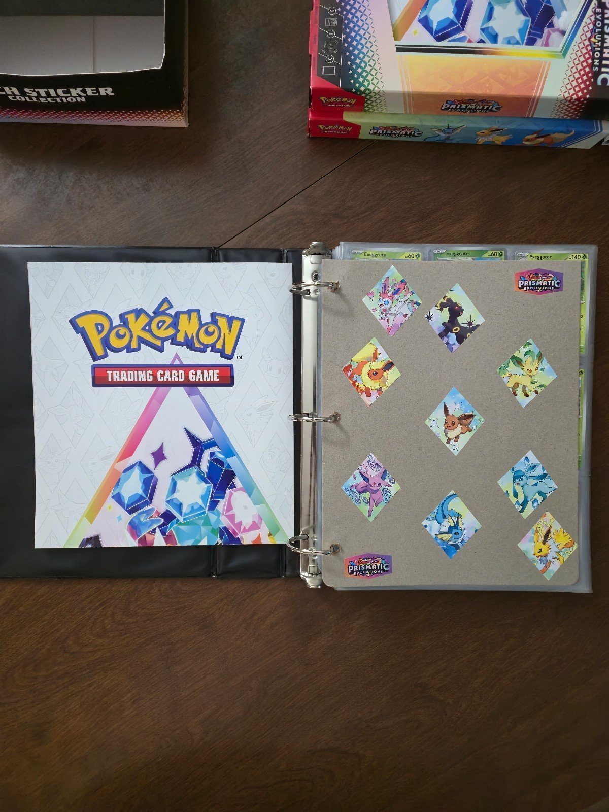 Prismatic Evolutions Master set binder