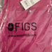 Small FIGS Catarina Scrub Top & Small Petite Zamora Joggers in RASPBERRY SORBET