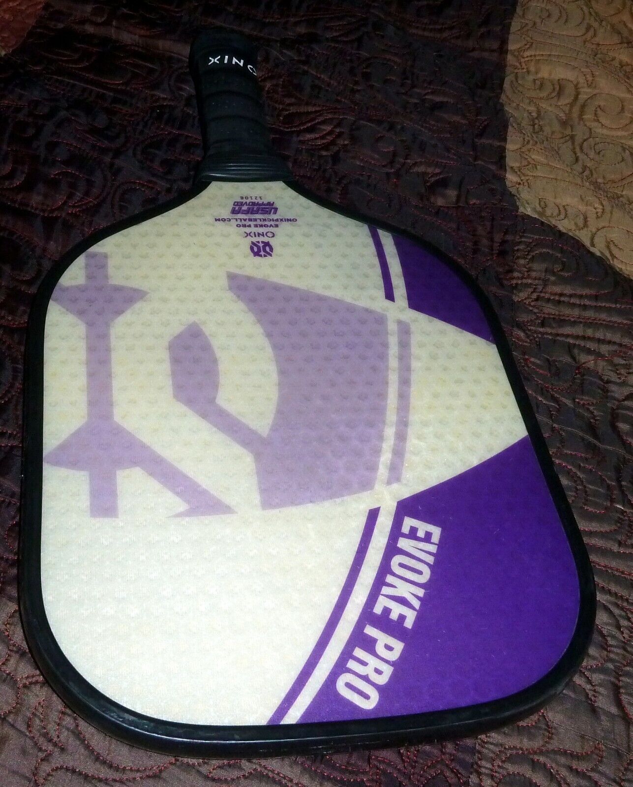 Onix Evoke Pro Pickleball Paddle, Color Purple