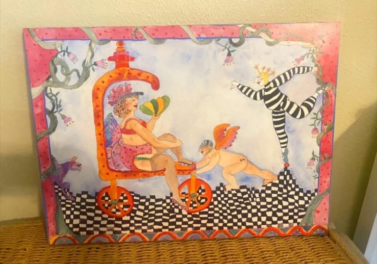 Vintage Judy Bomberger Wall Art