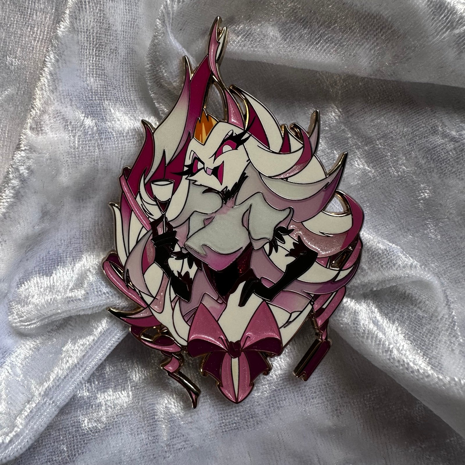 Helluva Boss Stella Enamel Pin Gold - Hunterflowerpin