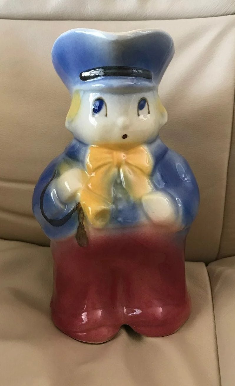 Vintage Shawnee USA Little Boy Blue Pitcher #46