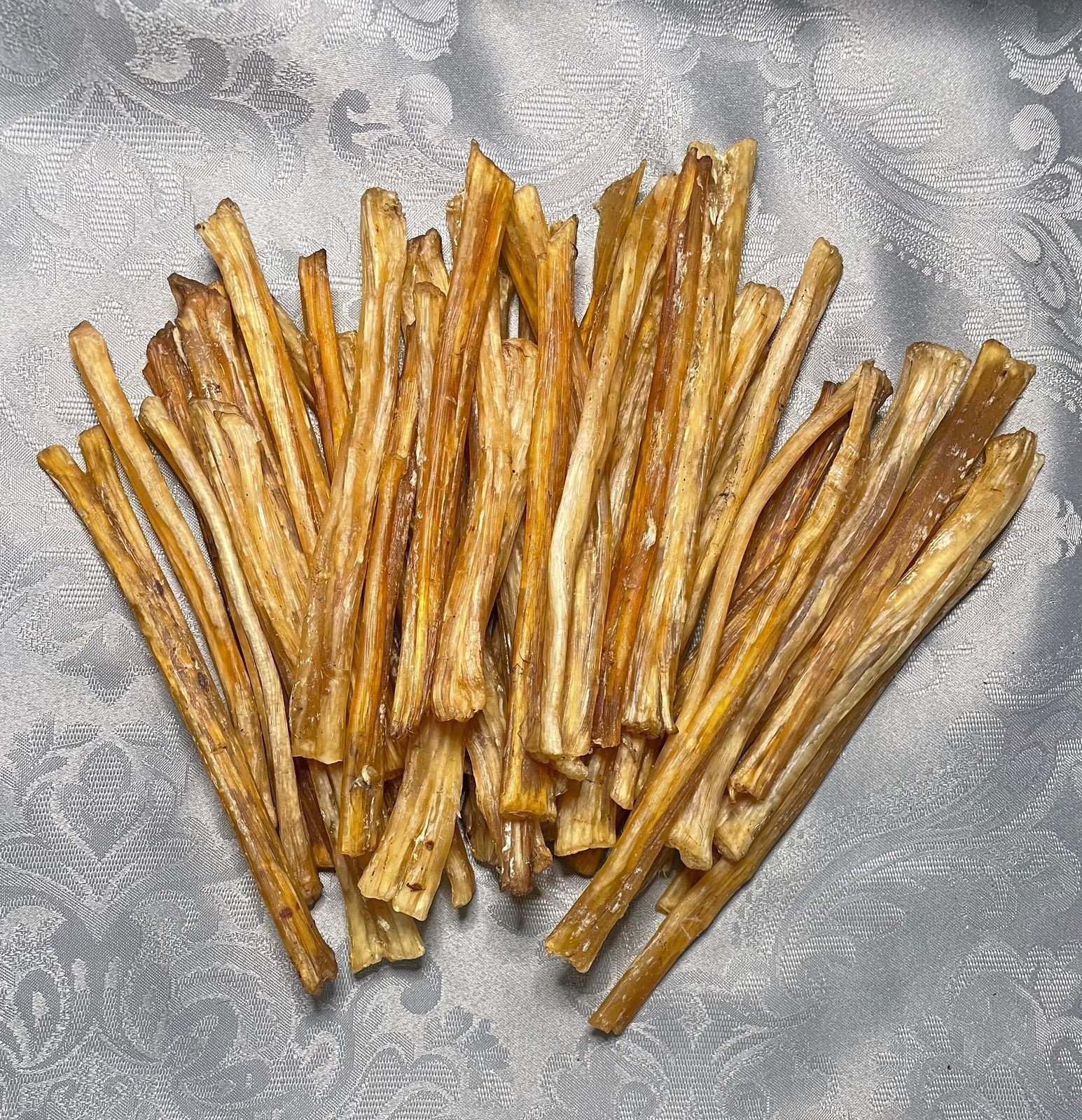 $$BULK SALE$$Odorless 6”-8” Beef Tendon Stick 50pk