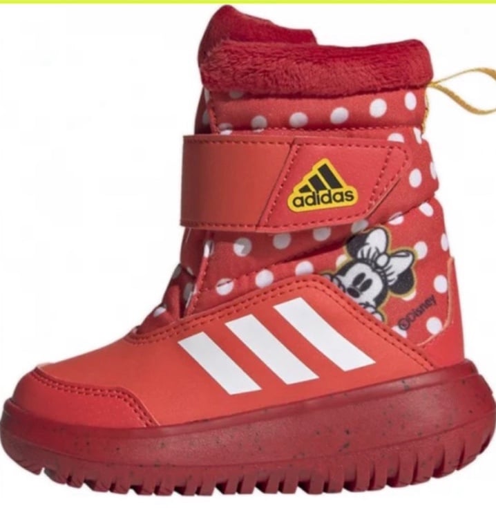 Adidas Minnie Mouse kids snow boots