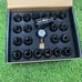 D1 Spec Black Lug Nuts M12 x 1.25 Pack of 20 Lug Nut + Lock Key Brand New JDM