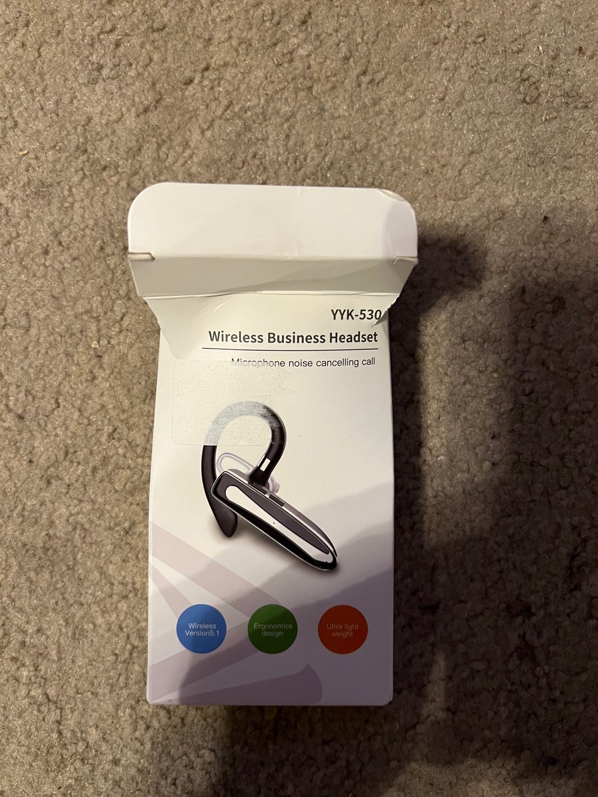 Wireless business headset