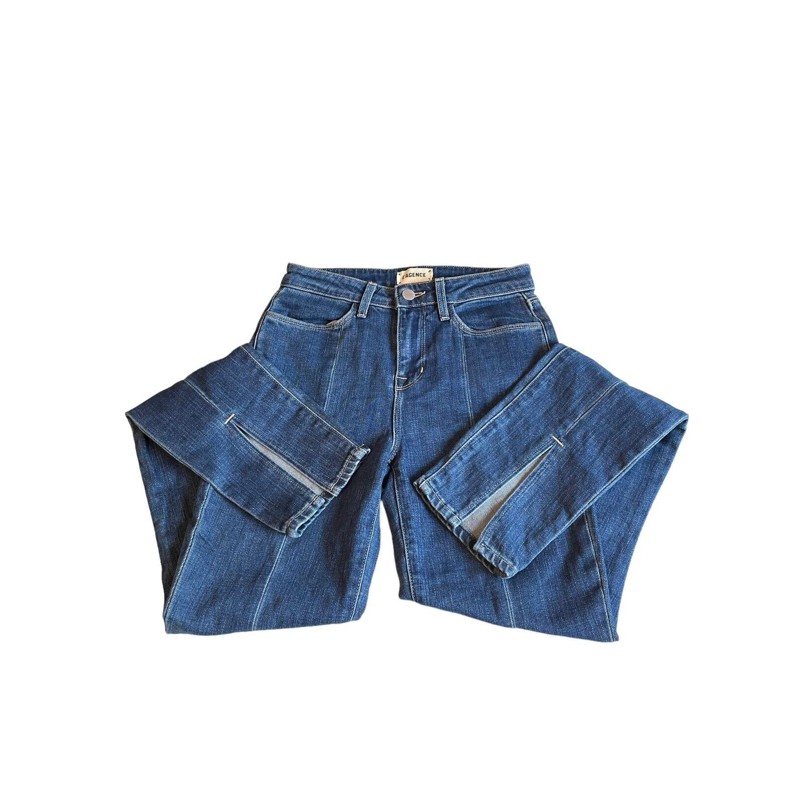 L’AGENCE Jeans HIgh Rise Skinny Taille Haute Durango Size 24 NEW MSRP 225.00