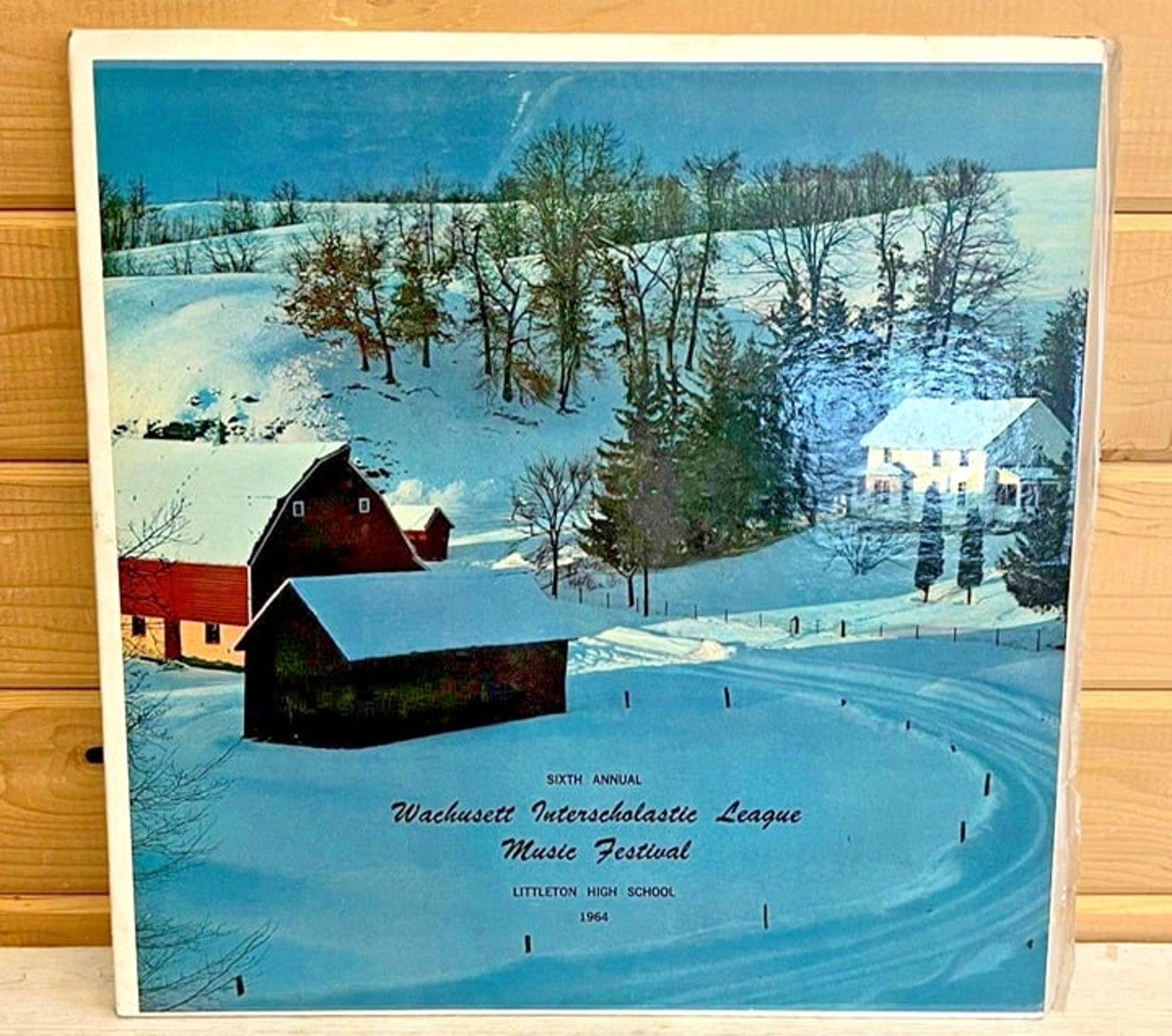 Wachusett Littleton High School SEALED 1964 Boston Vinyl Record Double LP 33 12"