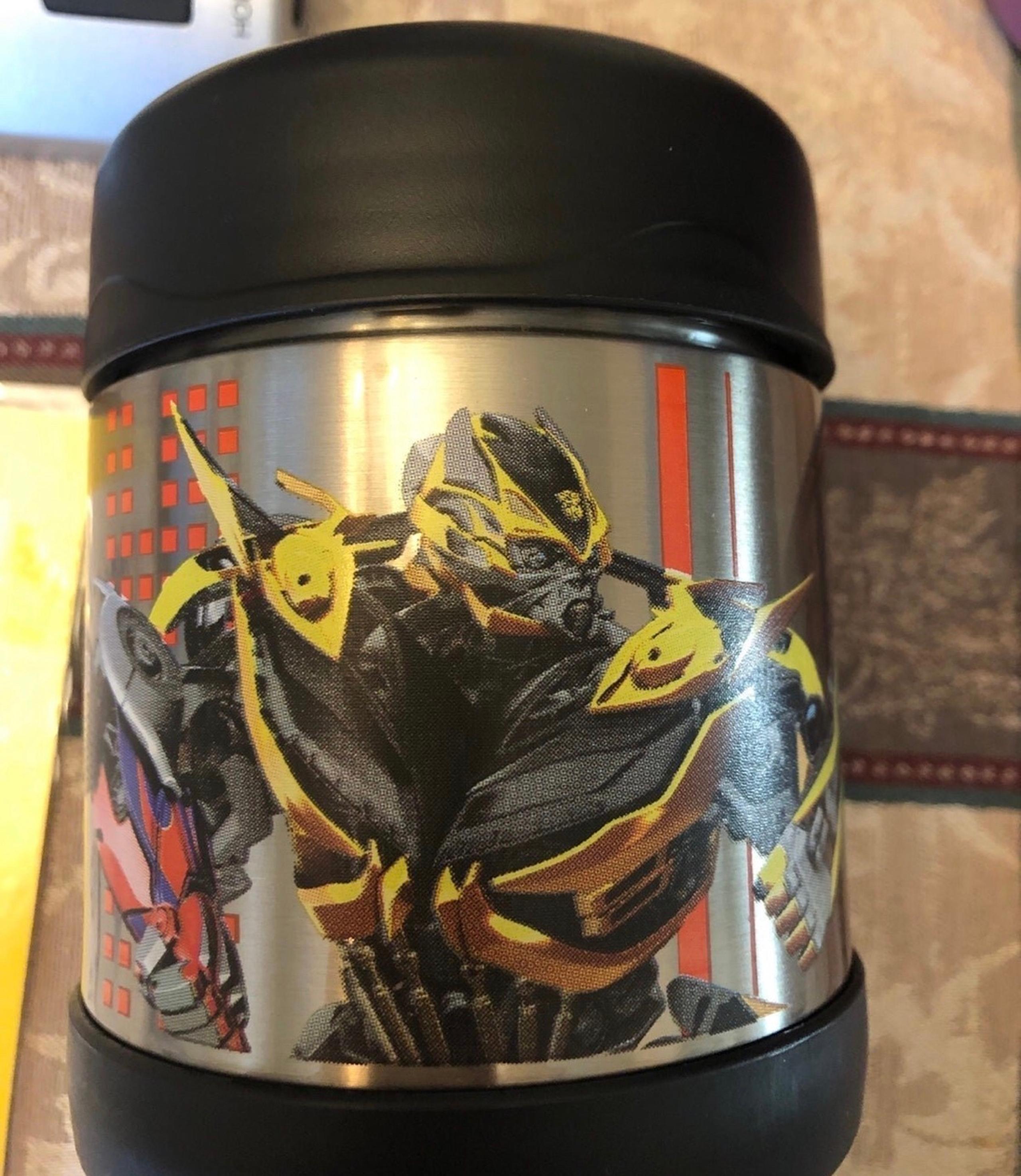 Thermos Transformers Funtainer 10oz Insulated Food Jar Hot Cold