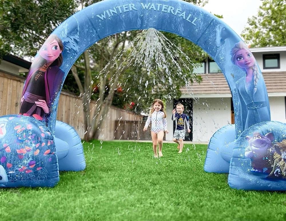 Disney Frozen Inflatable Arch Sprinkler - 6 ft Tall
