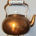 Copper Tea Kettle Charm Wind Chime