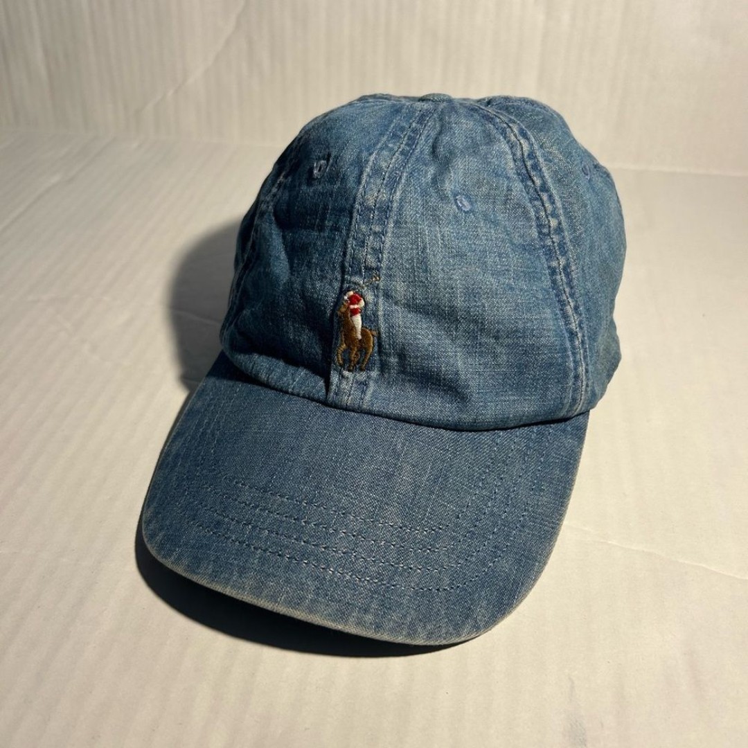 Polo Ralph Lauren Adjustable Blue Denim Baseball Cap