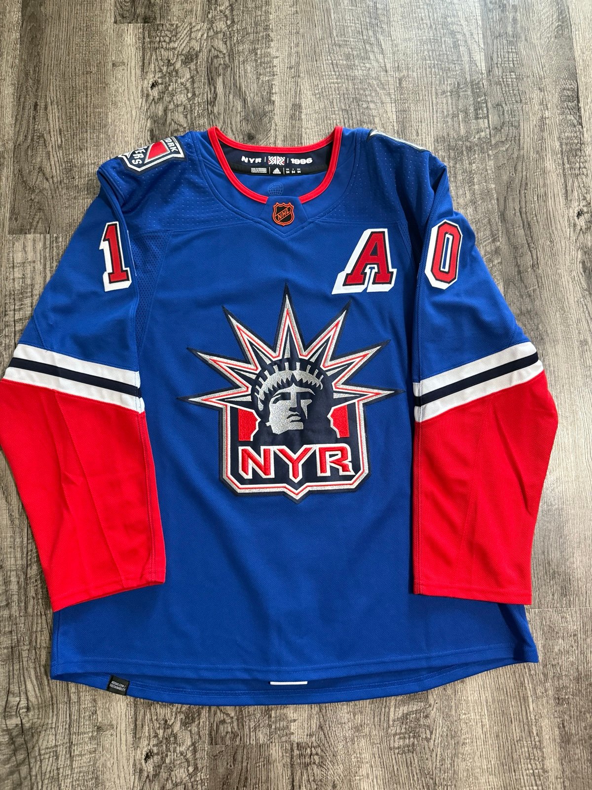 Artemi Panarin New York Rangers Reverse Retro 2.0 Jersey Adidas Men’s Size 54