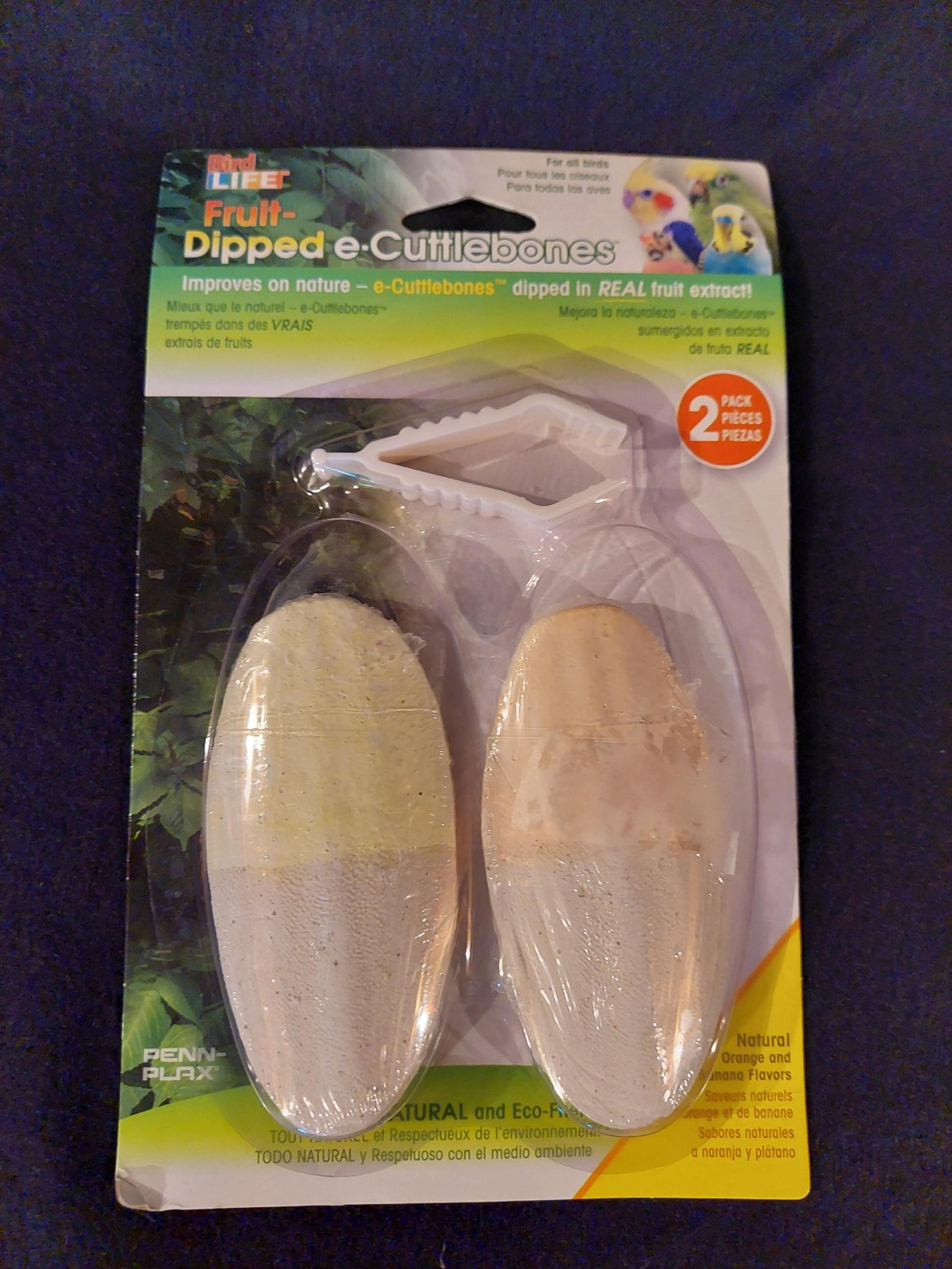 Bird Life 2 Pack of Fruit Dipped e-Cuttlebones
