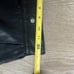 Marc Laurent Paris Lamb Leather high waisted pants, size XS