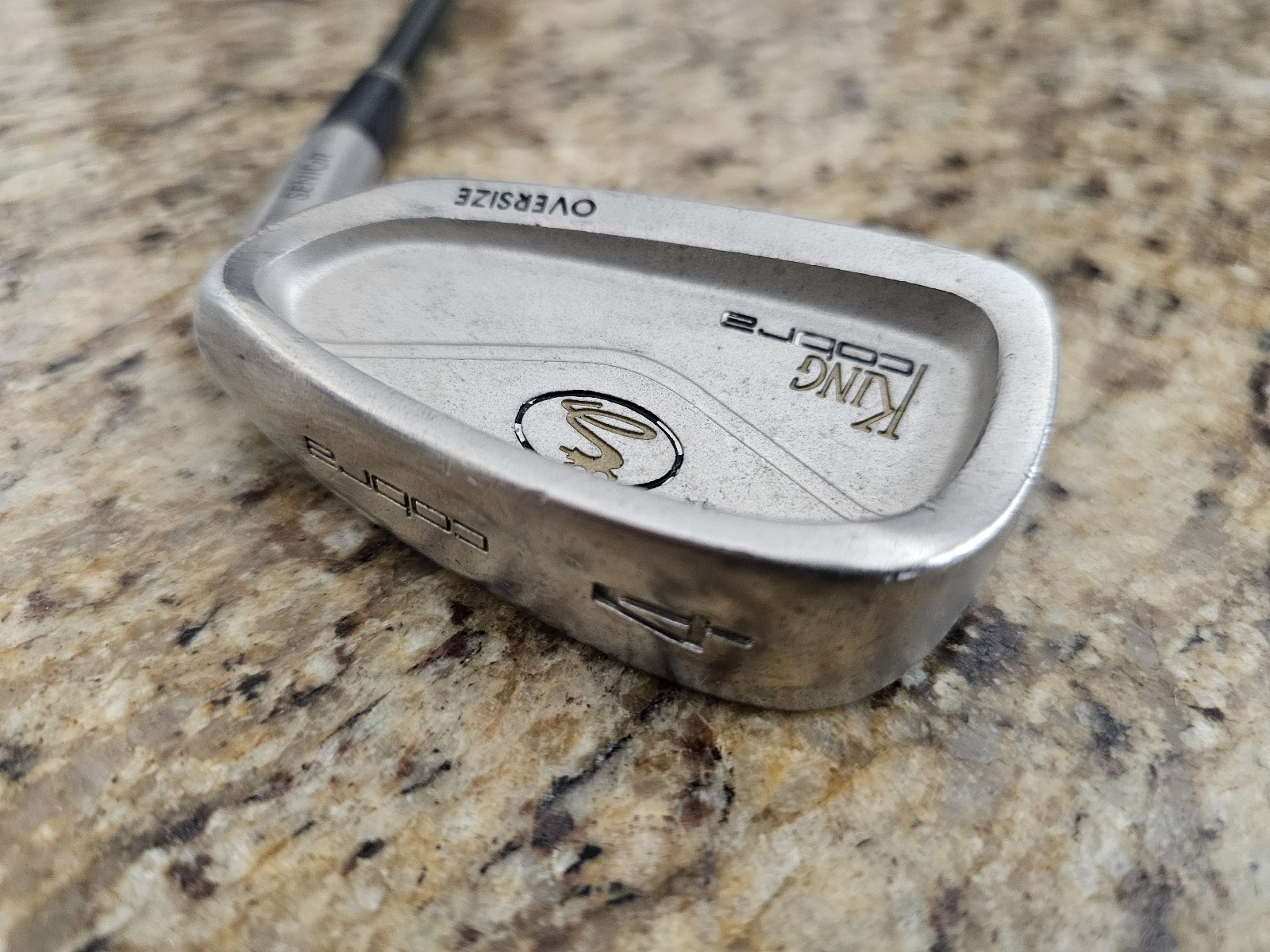 RH King Cobra Oversize Senior 4 Iron with King Cobra Seniors-Flex Graphite Shaft