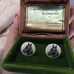 Scrimshaw Ivory cuff links