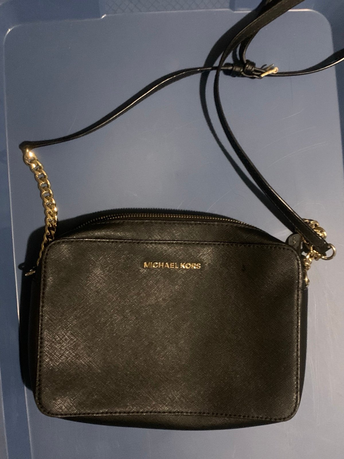 Michael Kors black crossbody bags