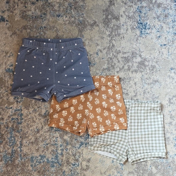 Sweet Honey Girls Size 5 Shorts Bundle Floral Gingham Polka Dot