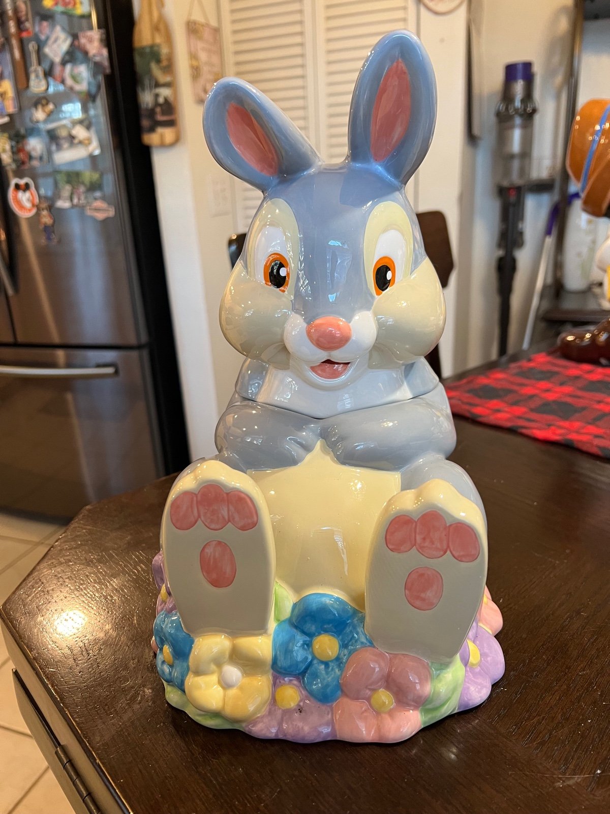 DISNEY THUMPER COOKIE JAR EXCELLENT CONDITION