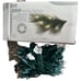 Indoor Outdoor String Lights; 157 ft 500 Clear Bulb Green Wire Christmas Lights