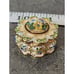 Versailles Flower Shape Enamel Trinket Box with Flowers W Box Gorgeous