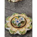 Versailles Flower Shape Enamel Trinket Box with Flowers W Box Gorgeous