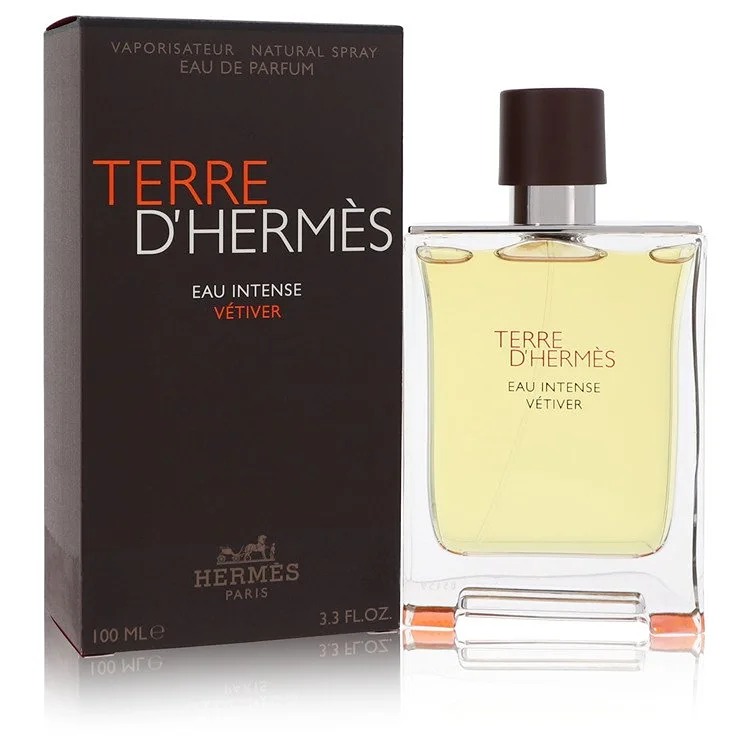 Terre D'hermes Eau Intense Vetiver Cologne 3.3 oz Eau De Parfum Spray