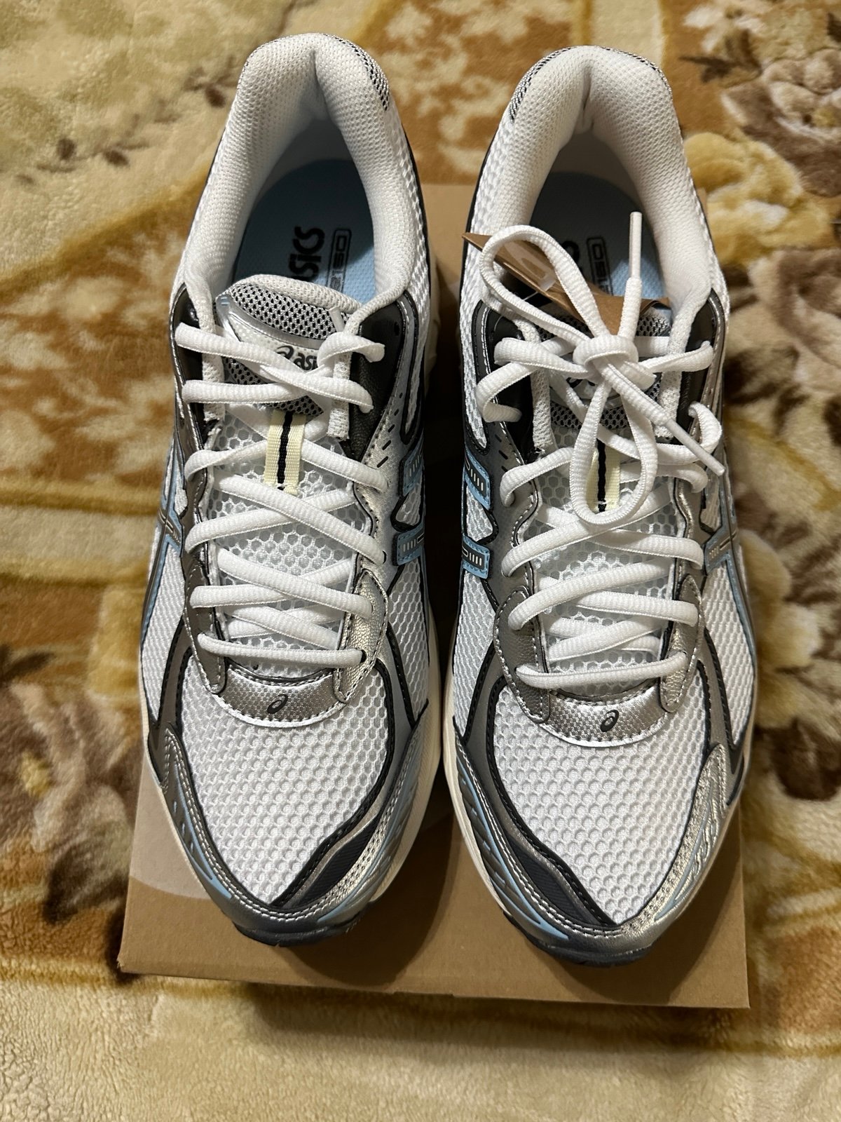 ASICS gt 2160 white pure silver blue size 9.5