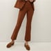 NWT Veronica Beard Arte Pant with Slit Hem Size 12 Dark Orche