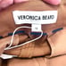 NWT Veronica Beard Arte Pant with Slit Hem Size 12 Dark Orche