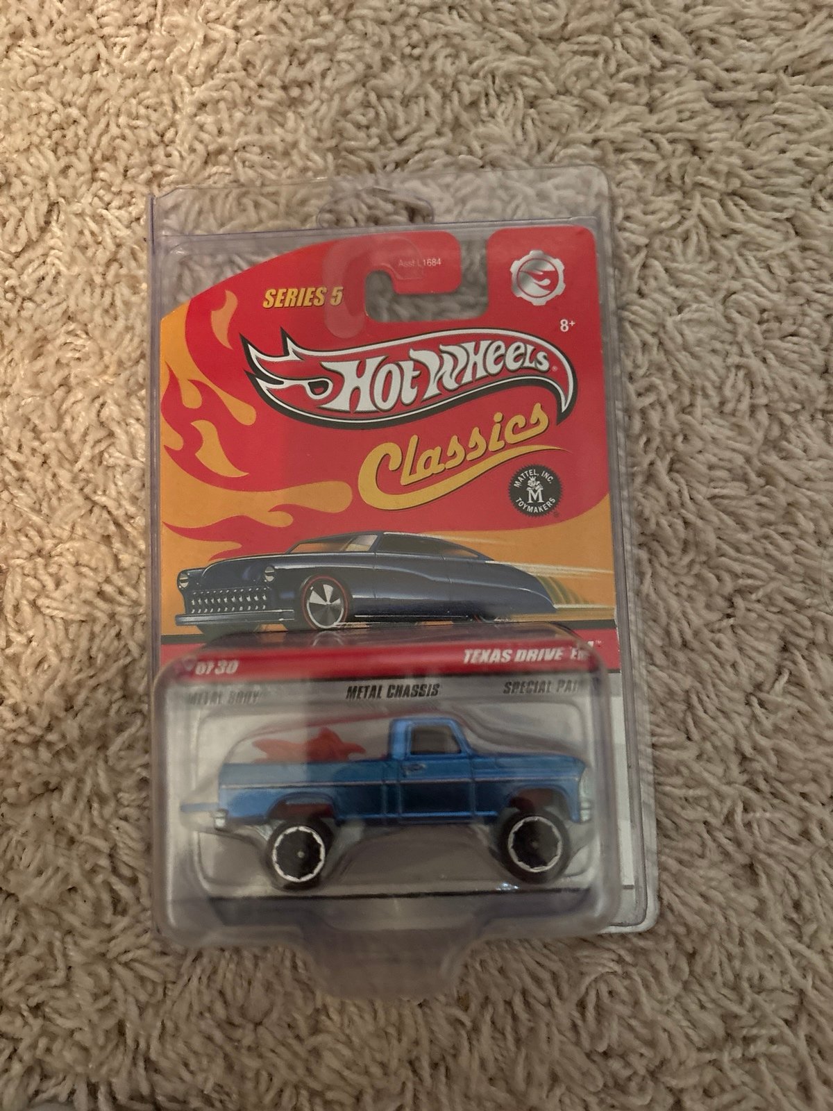 Hot Wheels Classics Texas Drive Em Blue