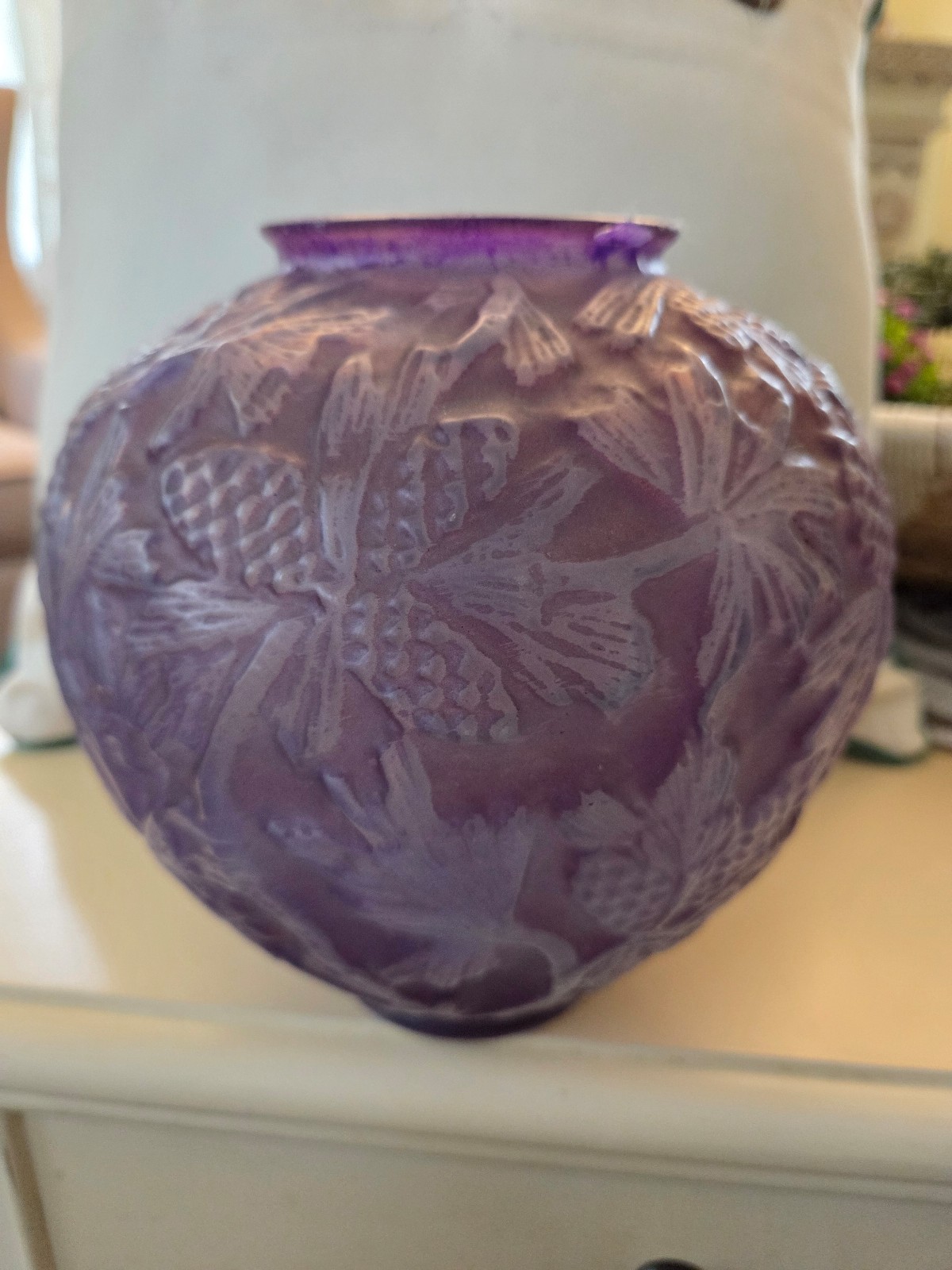 Antique Phoenix Consolidated Glass Vase
