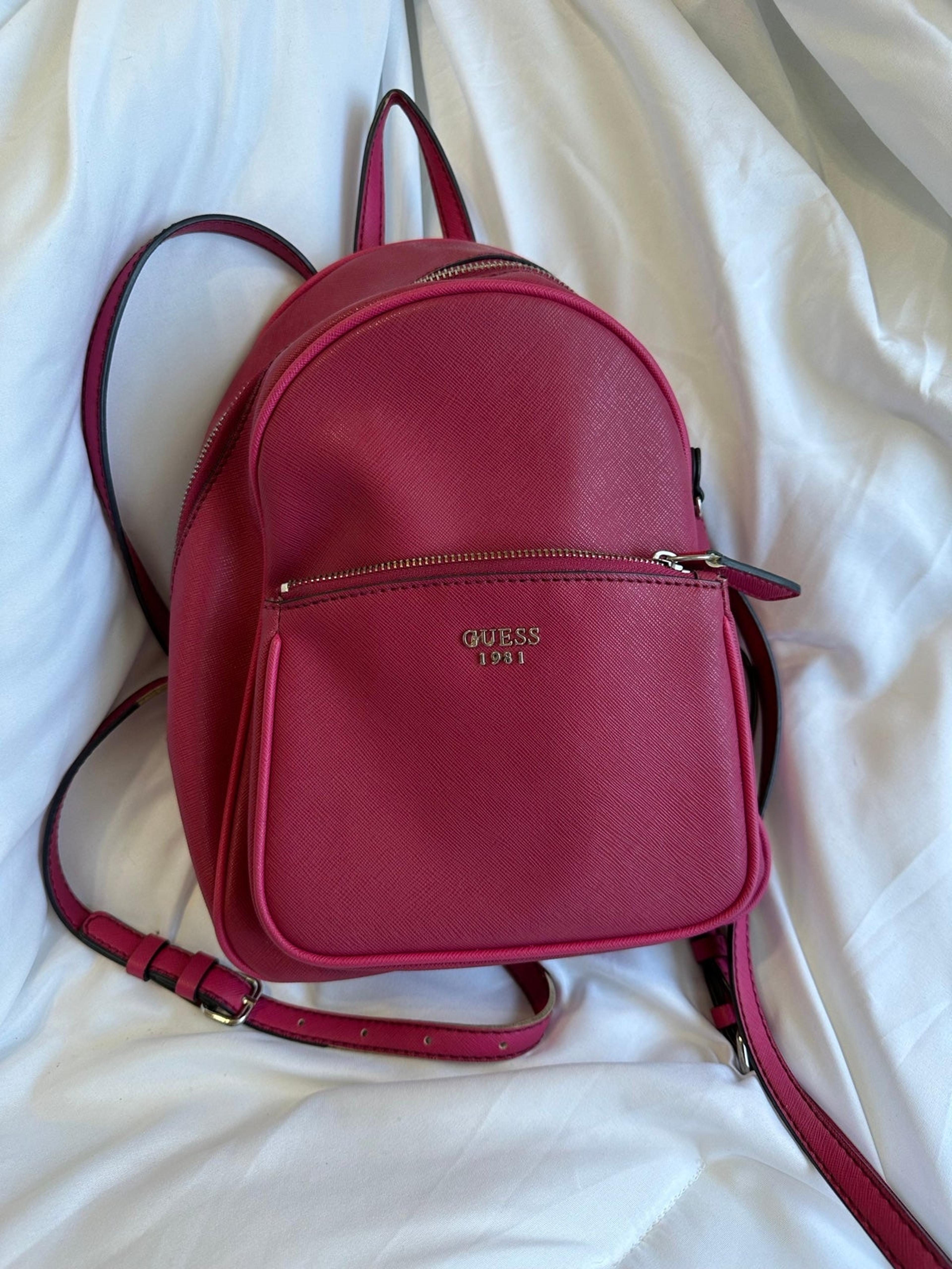 Pink guess backpack purse Clearance