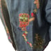 NEW DIRECTIONS BLUE DENIM Size Medium CHRISTMAS SHIRT Vintage