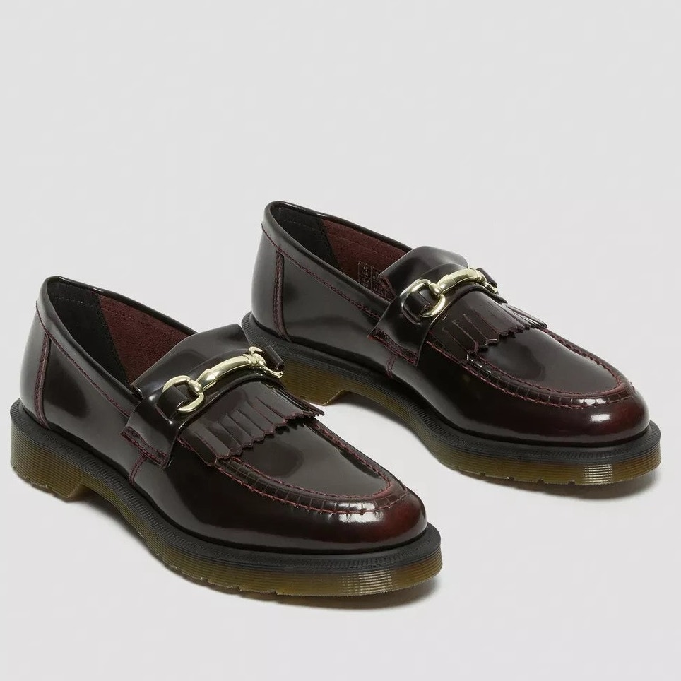 NEW Dr. Martens Adrian Snaffle Loafers Arcadia Color Mens 8 Women 9 Ivy League