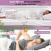 GRT 3 Inch Memory Foam Mattress Topper King Size, Cooling Mattress Topper with R