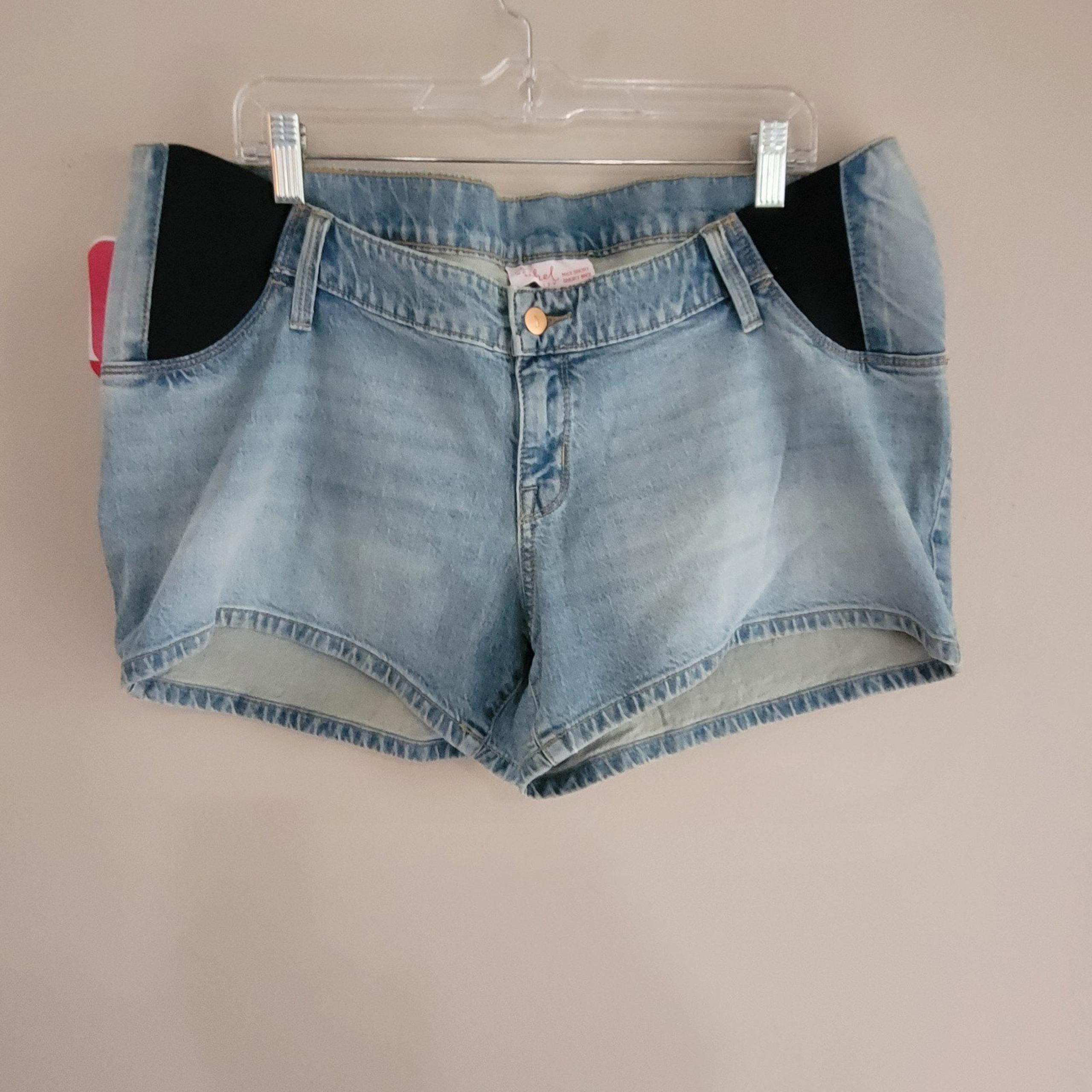 Ingrid Maternity Side Panel MIDI Shorts