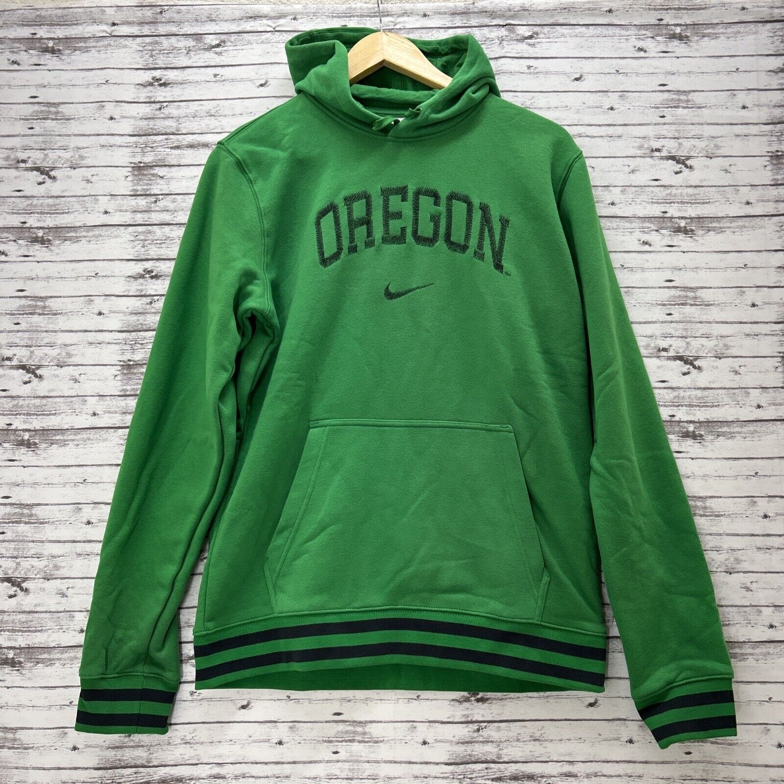 Oregon Ducks Nike Hoodie Men's Medium Green College Football Pullover Fleece NEW