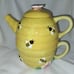 Stackable Teapot and cup set.