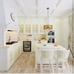 Rustic Farmhouse Modern Drum Wooden Pendant Light Lighting