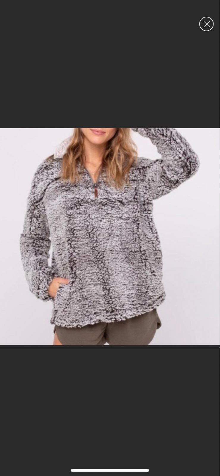 Thread & Supply Lazy Sunday Wubby Fleece Pullover