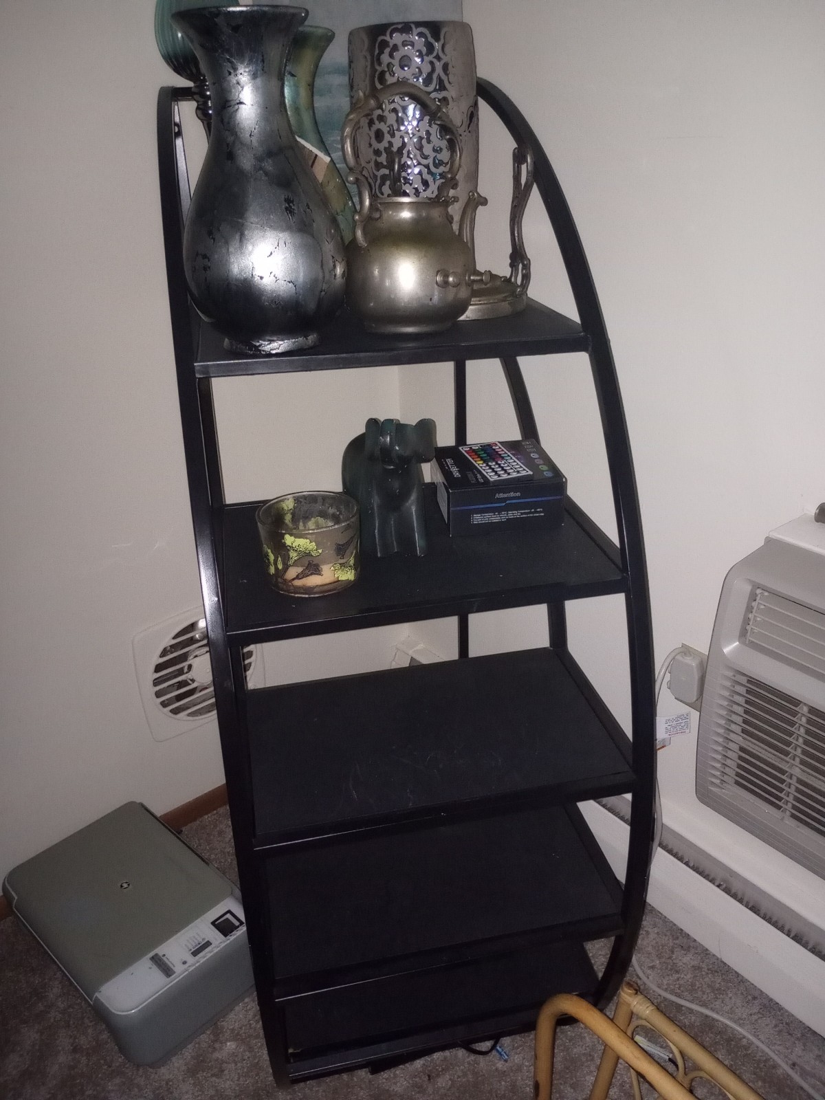 2 Black TV stands