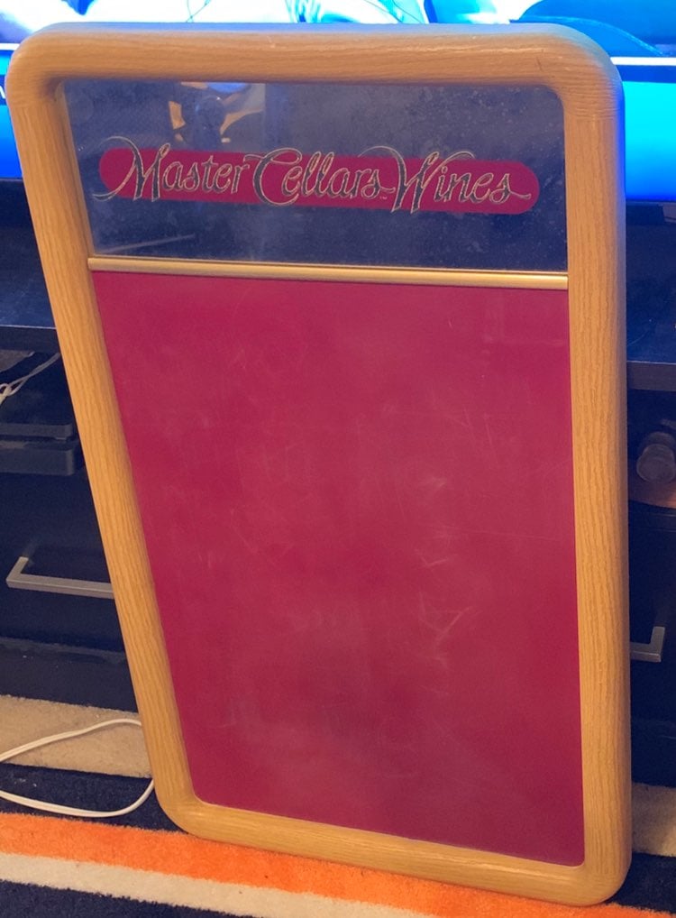 1986 Anheuser-Busch Master Cellars Wine