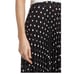 NWT Vince Camuto Black/White Polka Dot Pleat Skirt size 14